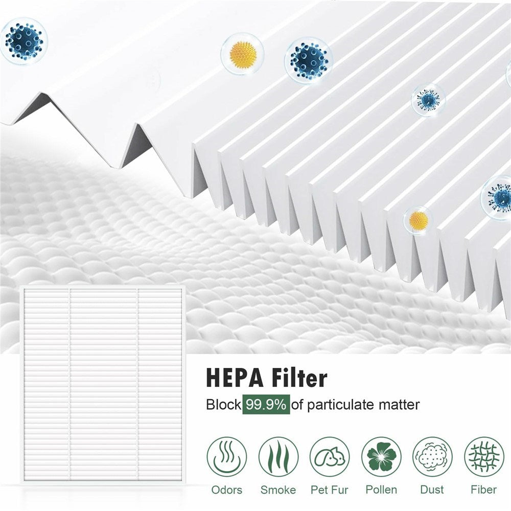 Støvsugerfilter til Xiaomi Robot Vacuum E10 / iRobot Roomba Combo 105 Robotstøvsuger - Hvit