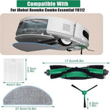 Moppeklut til Xiaomi Robot Vacuum E10 / iRobot Roomba Combo 105 Robotstøvsuger - Grå