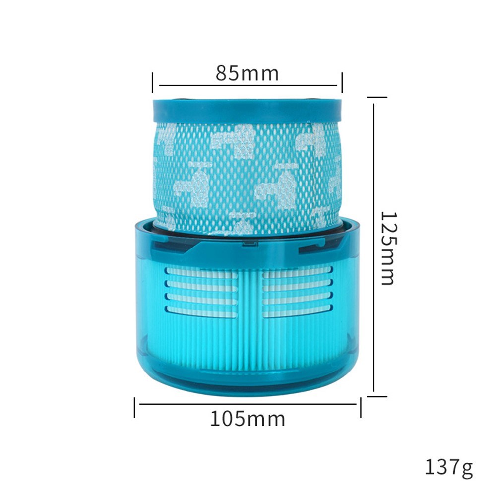 Dyson Gen5 Detect Støvsugerfilter - Blå