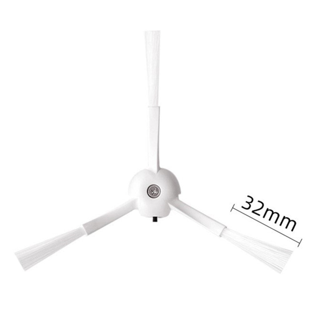 Støvsugerbørste til Roborock S8 Pro Ultra / S7 Pro Ultra / S7 MaxV Ultra / S7 / S7 MaxV / Q7 Max+ / S8 / Q5 Pro / Q8 Max / Q8 Max+ / Qrevo S / S6 MaxV / S6 Pure / S5 Max / S6 / S5 / S50 / S55 / E4 Robotstøvsuger – Hvit