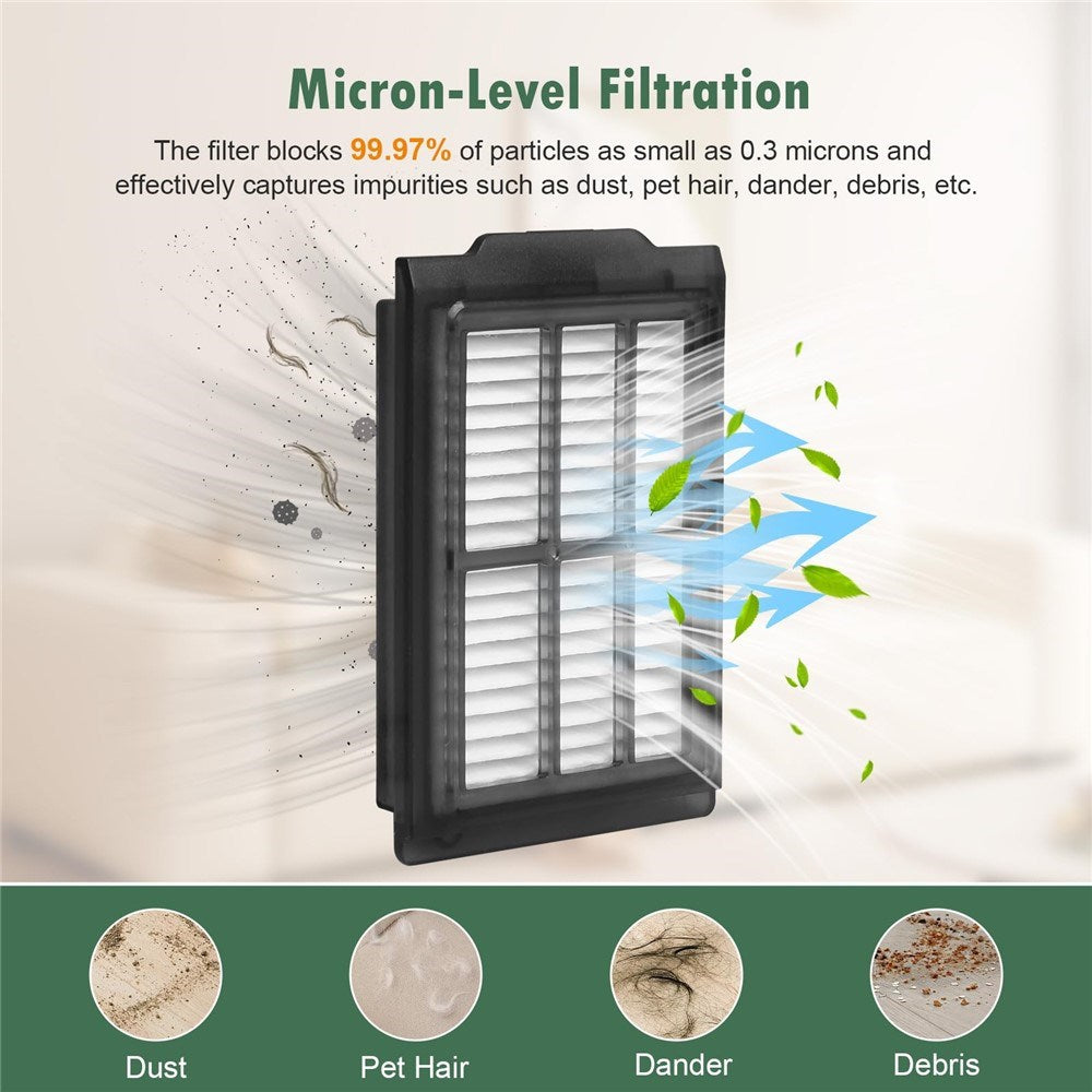 Støvsugerfilter til iRobot Roomba Combo 405 Plus / 505 Plus Robotstøvsuger – Hvit