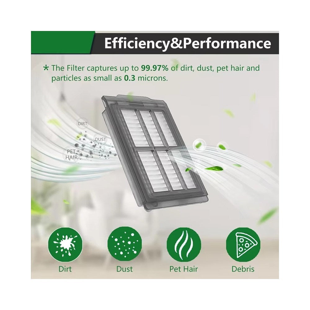 Støvsugerfilter til iRobot Roomba Combo 405 Plus / 505 Plus Robotstøvsuger – Hvit