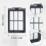 Støvsugerfilter til iRobot Roomba Combo 405 Plus / 505 Plus Robotstøvsuger – Hvit