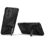 OnePlus Nord 2T (5G) Hybrid Håndverker Deksel Med Kickstand - Svart