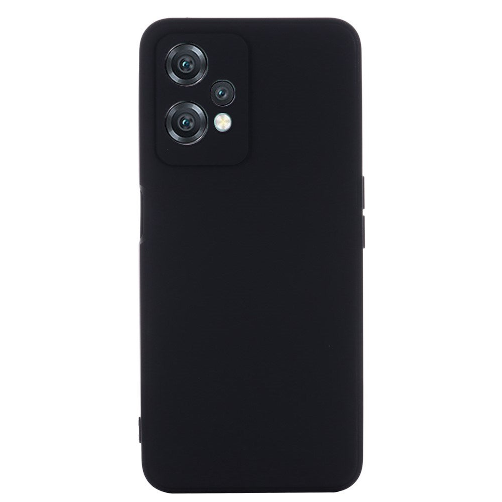 EIDERWOOD OnePlus Nord CE 2 Lite (5G) Liquid Silikon Deksel med Stropp - Svart