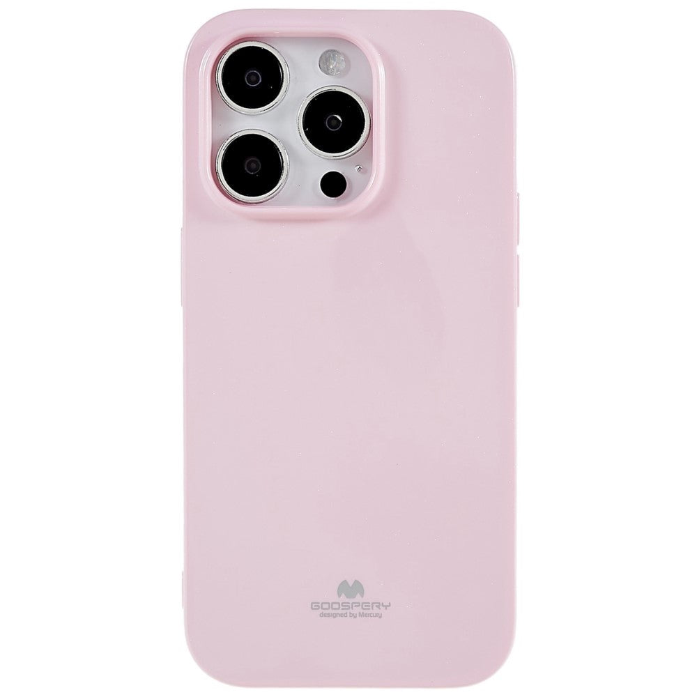 iPhone 14 Pro Mercury Goospery Fleksibelt Plastdeksel - Rosa