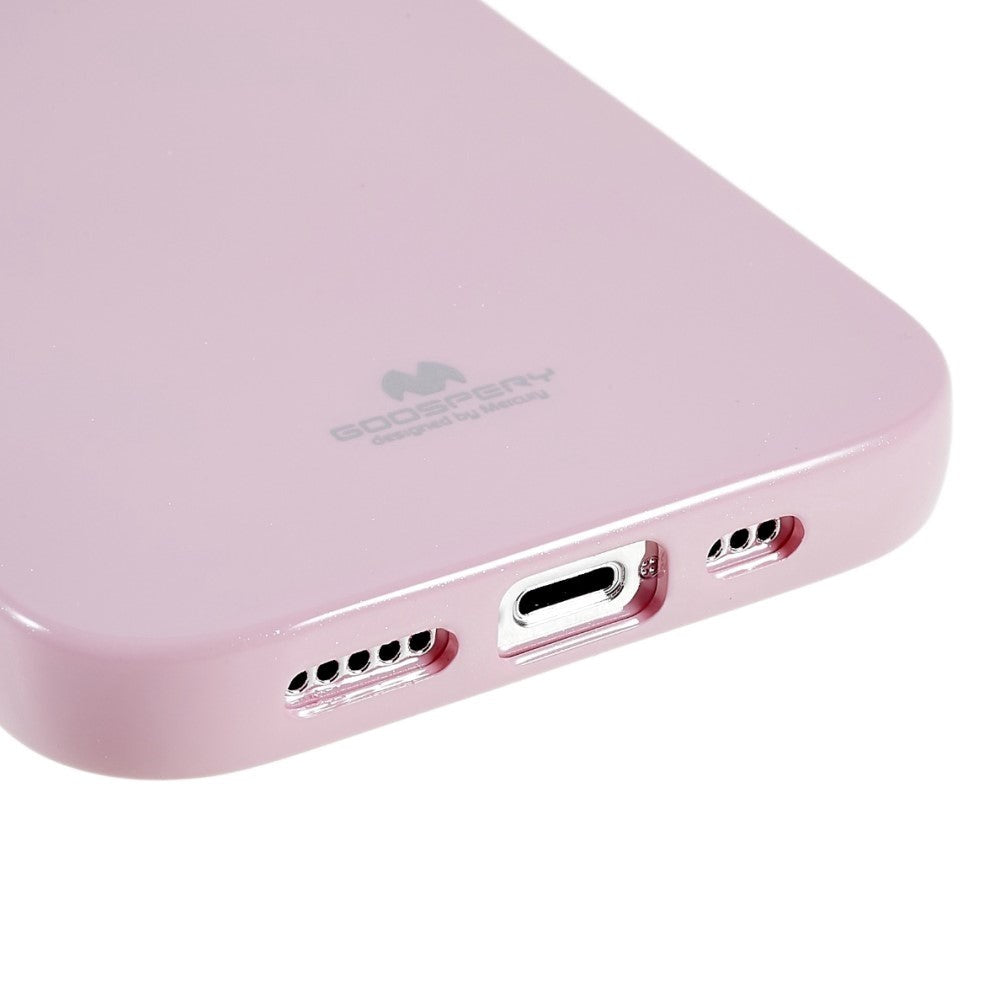 iPhone 14 Pro Mercury Goospery Fleksibelt Plastdeksel - Rosa