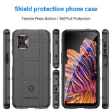 Samsung Galaxy XCover 6 Pro Rugged Shield Håndverker Deksel - Svart