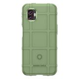 Samsung Galaxy XCover 6 Pro Rugged Shield Håndverker Deksel - Grønn