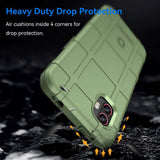 Samsung Galaxy XCover 6 Pro Rugged Shield Håndverker Deksel - Grønn