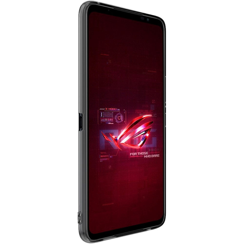 Asus ROG Phone 6 IMAK UX-5 Series Fleksibelt Plastikkdeksel - Gjennomsiktig Svart