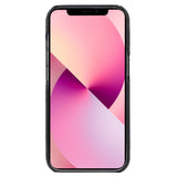 iPhone 12 / 12 Pro Skinndekket 3D plastbakdeksel - Svart