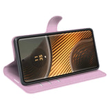 EIDERWOOD Motorola Edge 50 Ultra Litchi Skinn Flip Deksel m. Lommebok - Rosa