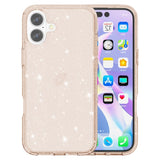 EIDERWOOD iPhone 16 Plus Hybrid Plast Deksel - Gull Glitter