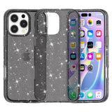 EIDERWOOD iPhone 16 Pro Max Hybrid Plast Deksel - Svart Glitter