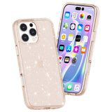 EIDERWOOD iPhone 16 Pro Hybrid Plast Deksel - Gull Glitter