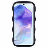 EIDERWOOD Samsung Galaxy A13 (5G) Fleksibelt Plast Wavy Deksel - Svart