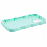iPhone 15 Pro EIDERWOOD Fleksibelt Plast Wavy Deksel - Blå