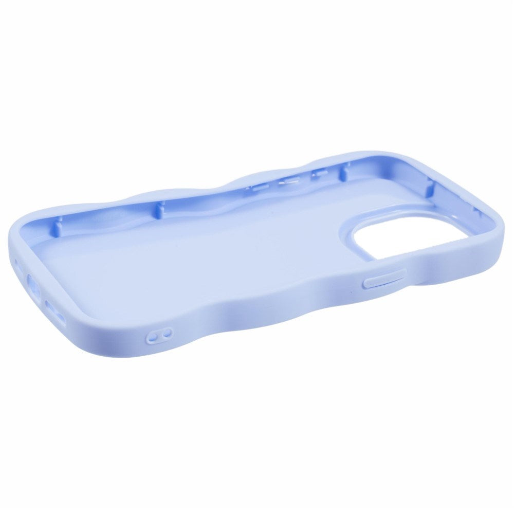 iPhone 14 Pro Max EIDERWOOD Fleksibelt Plast Wavy Deksel - Lilla