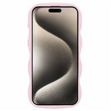 iPhone 13 Pro EIDERWOOD Fleksibelt Plast Wavy Deksel - Rosa