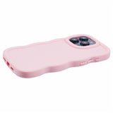 iPhone 13 Pro EIDERWOOD Fleksibelt Plast Wavy Deksel - Rosa