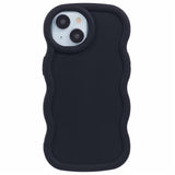 iPhone 14 EIDERWOOD Fleksibelt Plast Wavy Deksel - Svart