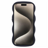 iPhone 13 EIDERWOOD Fleksibelt Plast Wavy Deksel - Svart