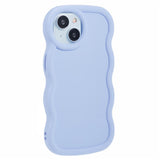 iPhone 13 EIDERWOOD Fleksibelt Plast Wavy Deksel - Lilla