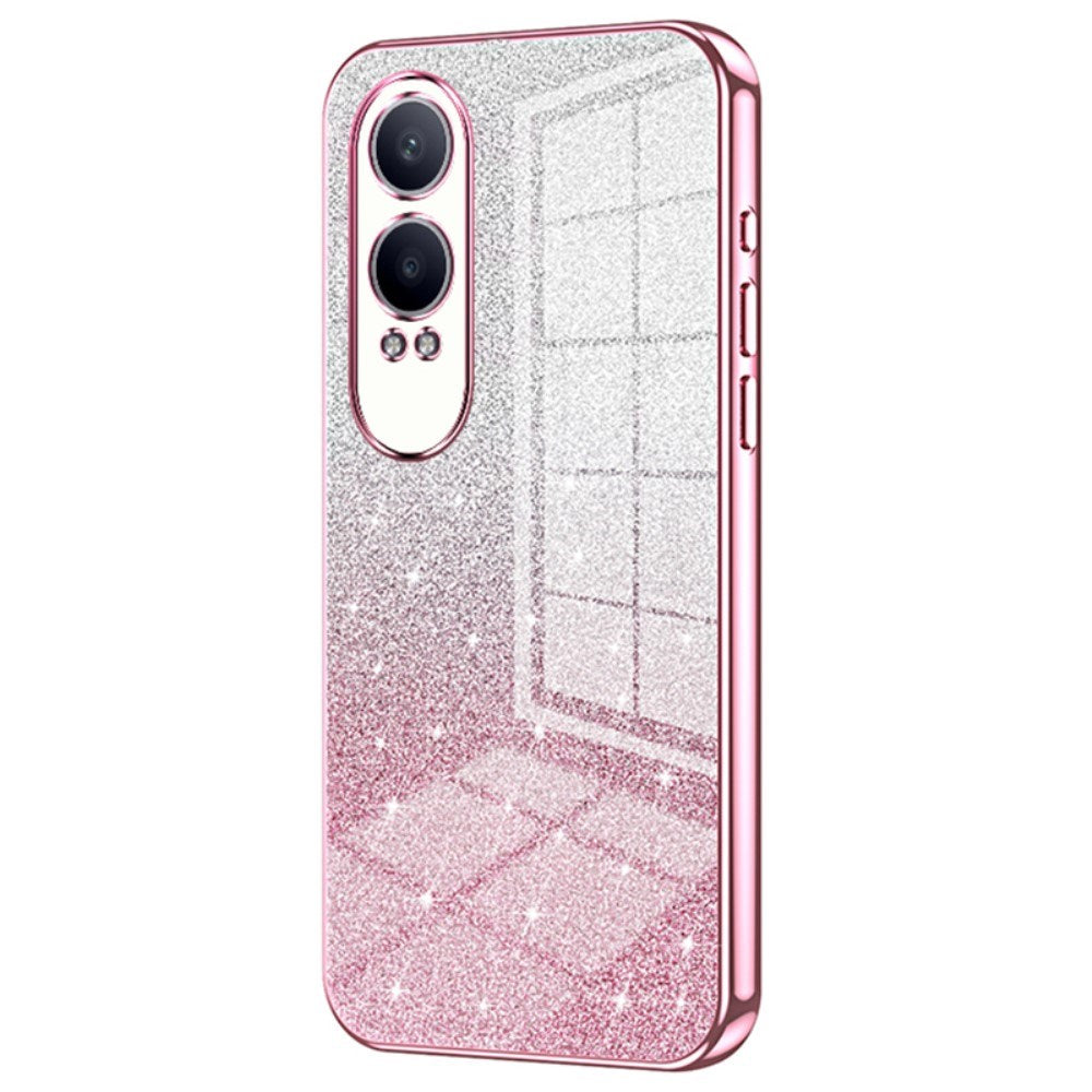 EIDERWOOD OnePlus Nord CE4 Lite (5G) Glitter Deksel - Rosa