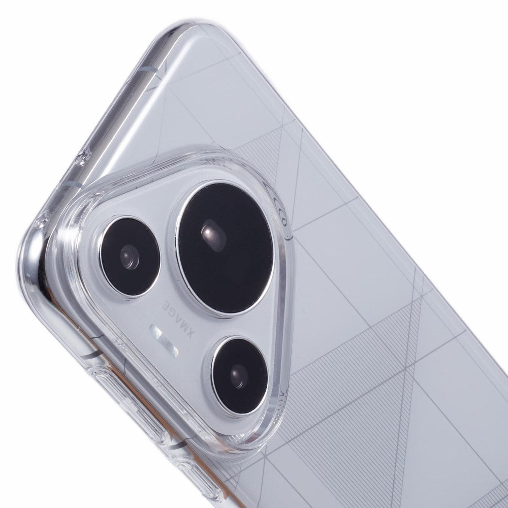 EIDERWOOD Huawei Pura 70 Hardt Plast Deksel - Gjennomsiktig