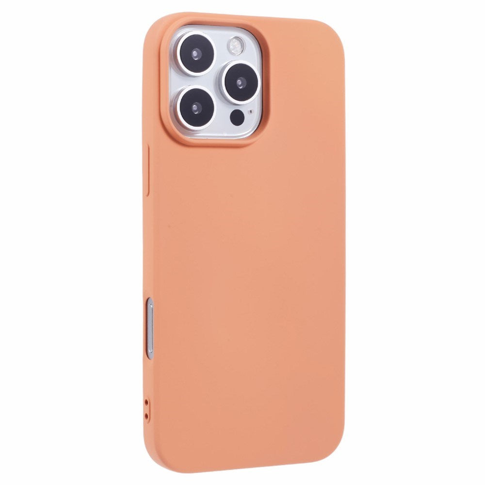 EIDERWOOD iPhone 16 Pro Max Fleksibelt Plast Deksel - Orange