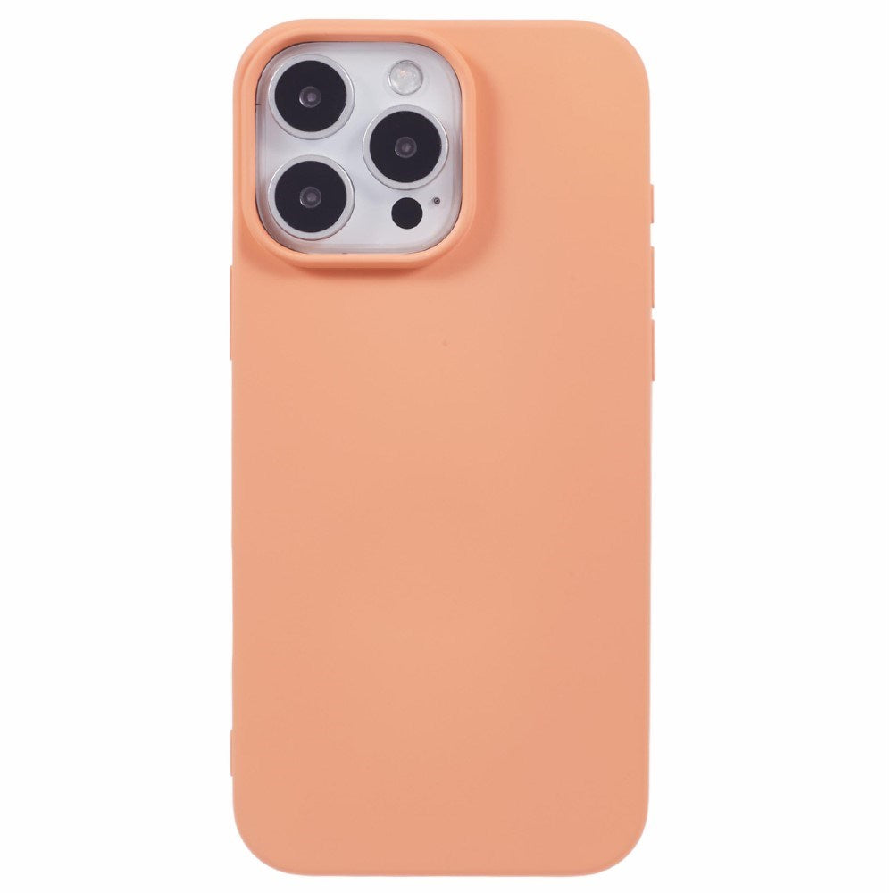 EIDERWOOD iPhone 16 Pro Max Fleksibelt Plast Deksel - Orange