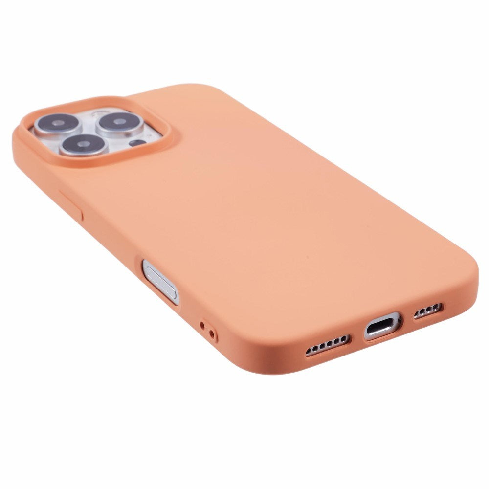 EIDERWOOD iPhone 16 Pro Max Fleksibelt Plast Deksel - Orange