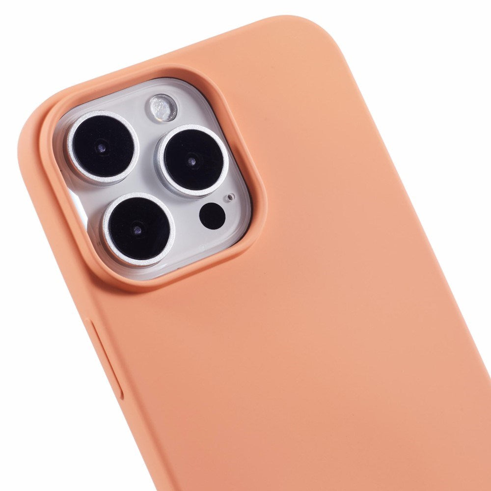 EIDERWOOD iPhone 16 Pro Max Fleksibelt Plast Deksel - Orange