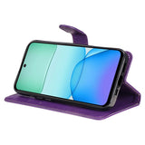 EIDERWOOD Xiaomi Redmi 13 Deksel i Kunstskinn med Lommebok og Stropp - Lilla