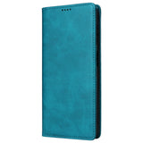 EIDERWOOD Samsung Galaxy A13 (4G/5G) / A04s / M13 Kunstskinn Flip Deksel m. Kortholder & Ståfunksjon - Blå