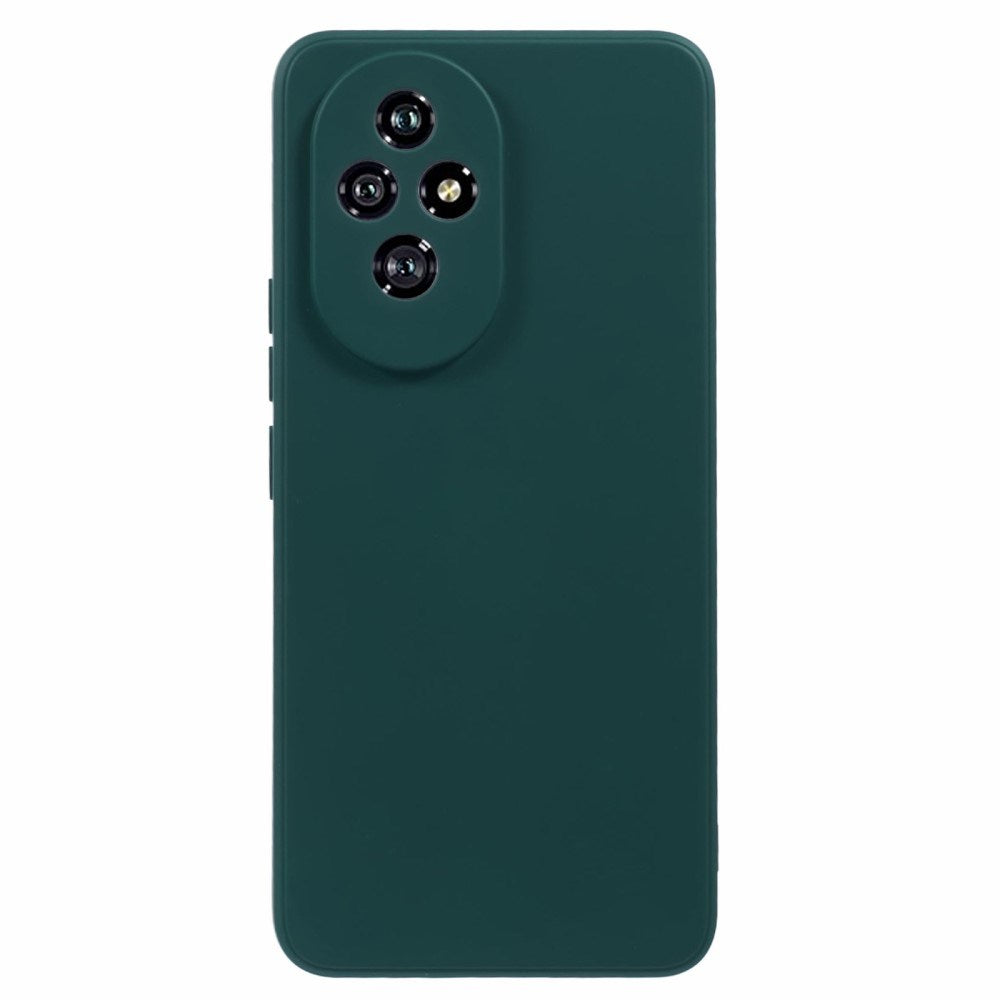 EIDERWOOD Honor 200 5G Deksel – Fleksibelt Plast Deksel med Fiberfôr og Presis Kamerautskjæring