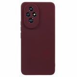 EIDERWOOD Honor 200 5G Deksel – Fleksibelt Plast Deksel med Fiberfôr og Presis Kamerautskjæring