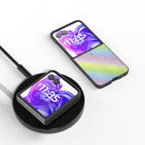 EIDERWOOD Motorola Razr 50 Ultra (5G) Kunstskinn Glimmer Deksel - Regnbue