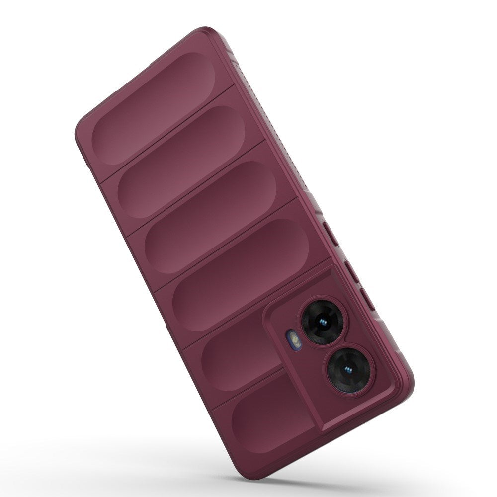 EIDERWOOD  Motorola Moto G85 (5G) Fleksibelt Plastdeksel - Bordeaux Rød