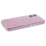 EIDERWOOD iPhone 16 Glitter Deksel - Rosa