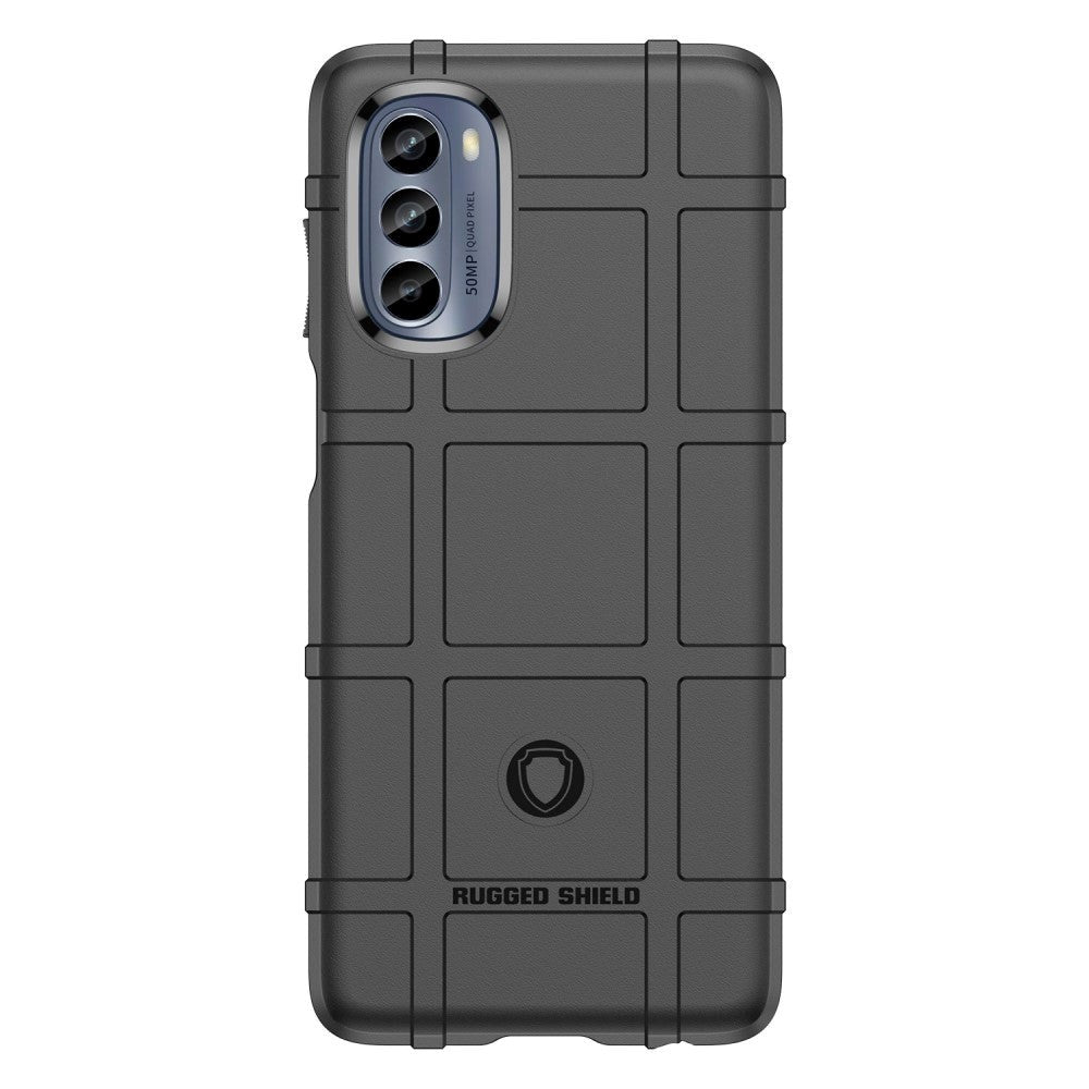 Motorola Moto G62 Robust Skjold Bakdeksel - Svart