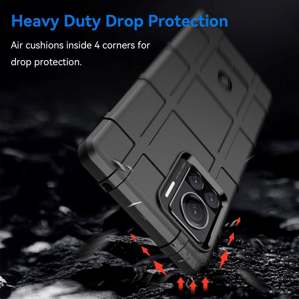 Motorola Edge 30 Ultra Rugged Shield Håndverker Deksel - Svart