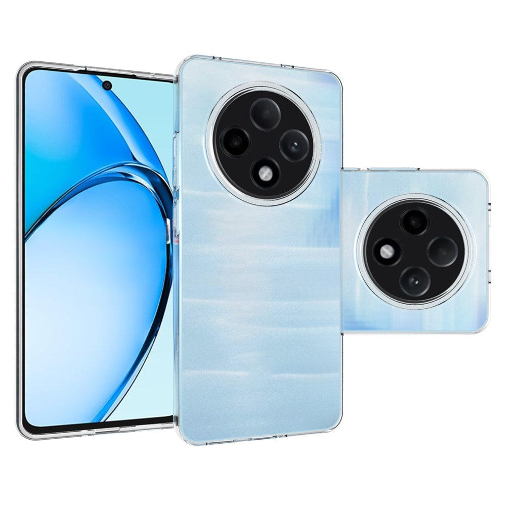 Oppo Reno12 F (5G) EIDERWOOD Fleksibelt Plast Deksel - Gjennomsiktig