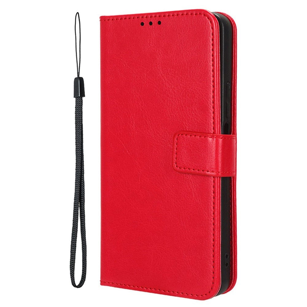 EIDERWOOD Honor 200 Smart Kunstskinn Flip Deksel m. Strop - Rød