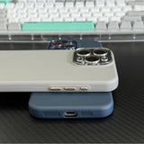 EIDERWOOD iPhone 14 Pro Silikon Deksel med Innebygd Kamerabeskyttelse - Svart