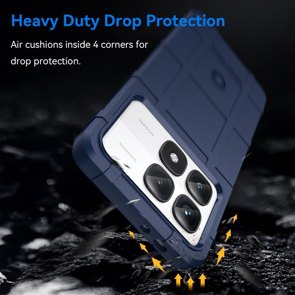 EIDERWOOD Xiaomi 14T Pro Rugged Shield Håndverker Deksel - Blå