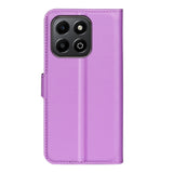 EIDERWOOD Honor X6b Kunstskinn Flip Deksel m. Kortholder & Ståfunksjon - Lilla