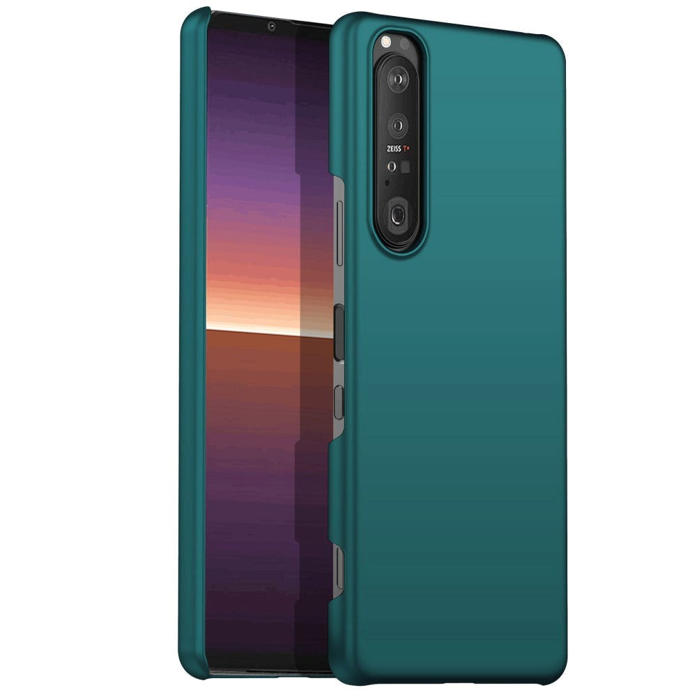 Sony Xperia 1 IV Ultra Slim Bakdeksel - Ripebestandig - Grønn