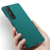 Sony Xperia 1 IV Ultra Slim Bakdeksel - Ripebestandig - Grønn